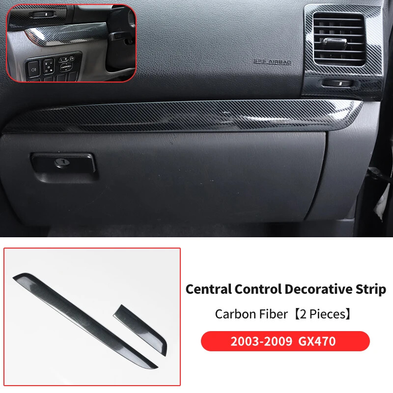 For 2003 2009 Lexus GX470 Stainless Steel Dashboard Interior Design ...