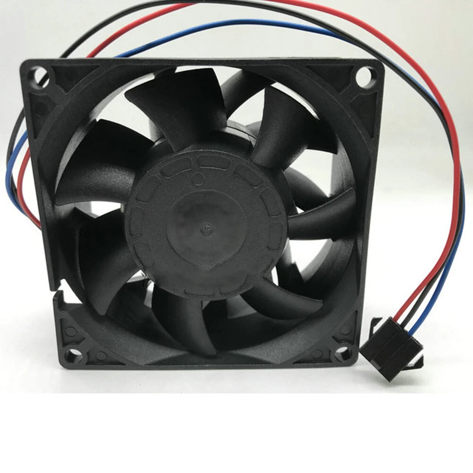 For Delta FFB0824EHE 80*80*38mm 24V 0.75A Inverter Cooling Fan 3-wires - Image 3 of 4