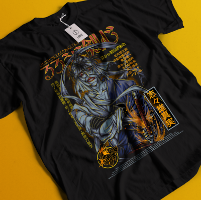 Rurouni Kenshin Shirt Makoto Shishio T-Shirt Samurai Himura Aoshi