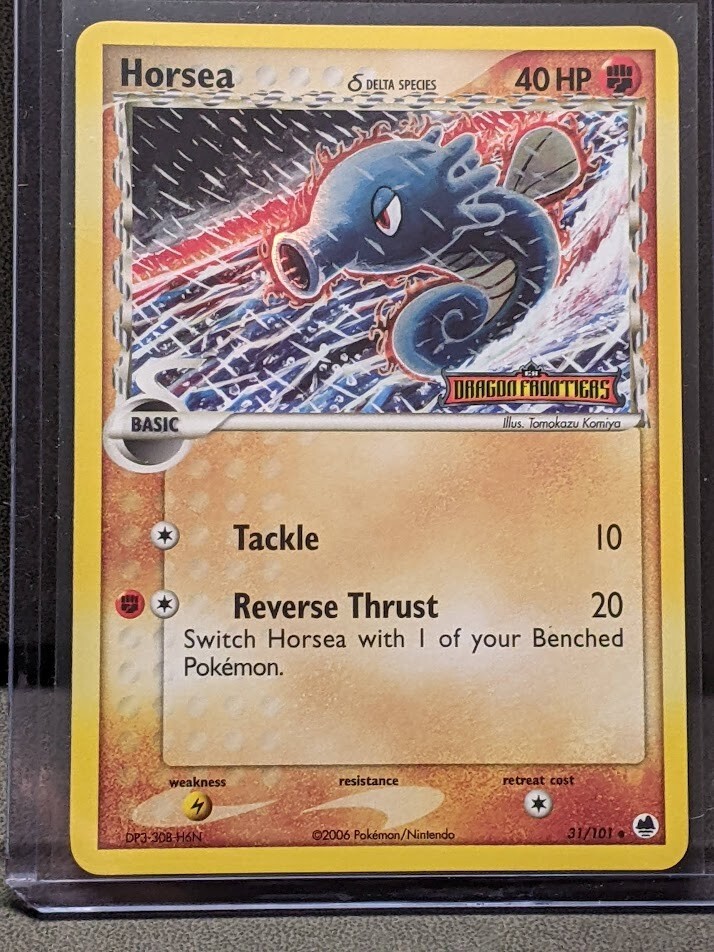 Pokémon TCG Horsea Dragon Frontiers 31/101 Reverse Holo