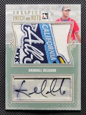 2011 In The Game Randall Delgado Prospect Patch Auto Gold Version 1/1 All-Star 