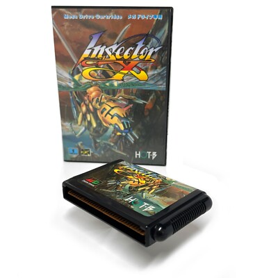 Insector X Sega Mega Drive Japan Import JP MD 20059 NO MANUAL