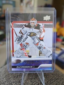 Olle Eriksson Ek 2023-24 Upper Deck Series 1 Young Guns RC #249 Anaheim Ducks💥