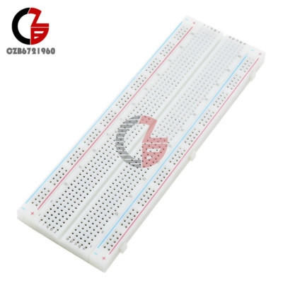 10PCS MB-102 MB102 Breadboard 830Point Solderless PCB Bread Board Test Develop