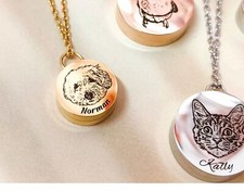 Custom Pet Memorial Necklace