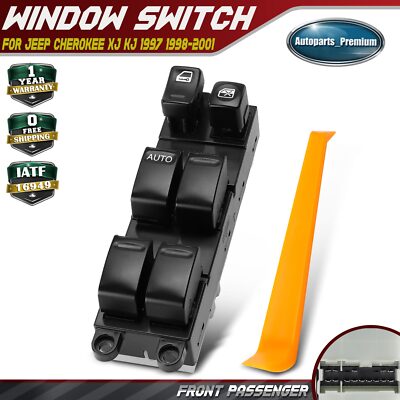 Front Driver LH Power Window Switch for Nissan Sentra 2004 2005 2006 254016Z500