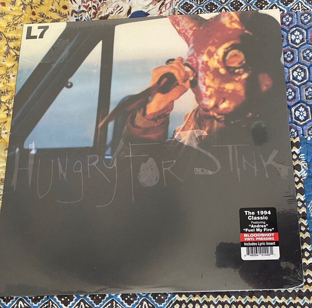 L7 - Hungry For Stink Album (LP 2021) New Sealed Bloodshot Vinyl
