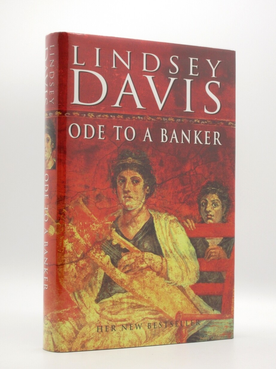 Ode to a Banker *SIGNED* LINDSEY DAVIS 2000 1st Edition Falco Series