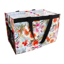 Daily Double Folding Storage Caddy Two Lumps Of Sugar Floral Car Storage Tote