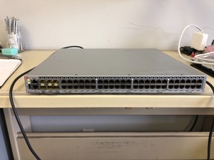 Brocade Br Vdx6710 54 F 48 Port Gigabit Switch Ebay