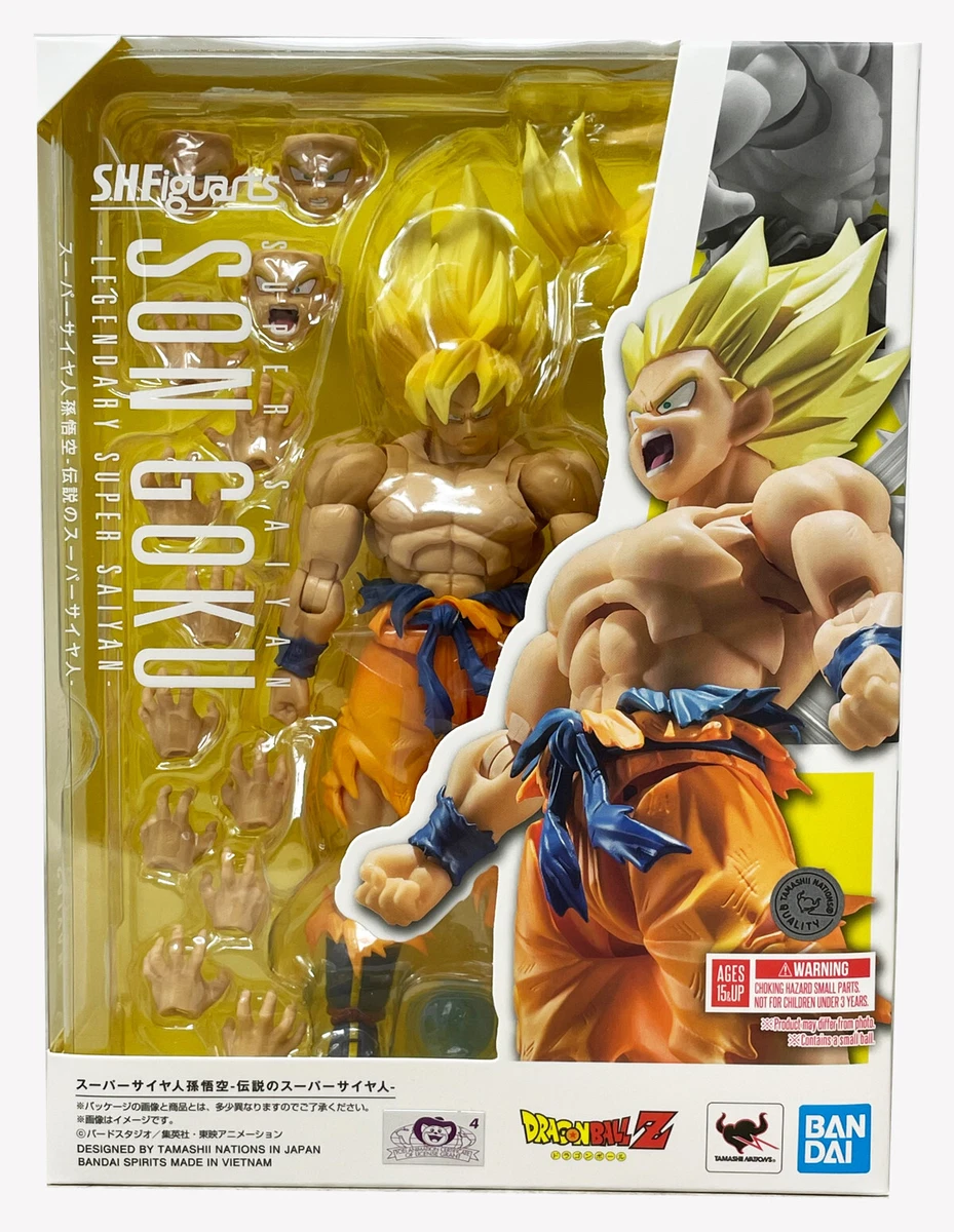 Bandai S.H.Figuarts Dragon Ball Z Son Goku Legendary Super Saiyan In Stock  USA