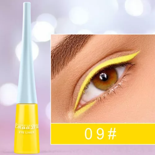 Matita eyeliner colorata 24 ore liquido alto pigmento lunga durata eye liner penna gel - Foto 88 di 110