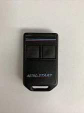 EXCELLENT VINTAGE ASTROSTART 2-BUTTON REMOTE START TRANSMITTER FOB - TESTED