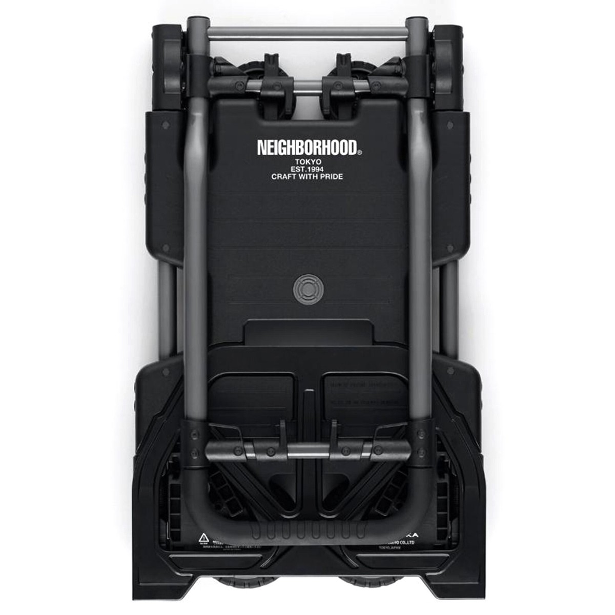NEIGHBORHOOD HANAOKA SHARYO FLAT Carry CART Black 2 to 4 Wheels