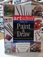 ART SCHOOL - HOW TO PAINT  DRAW Hazel Harrison 2002,SC BL3E