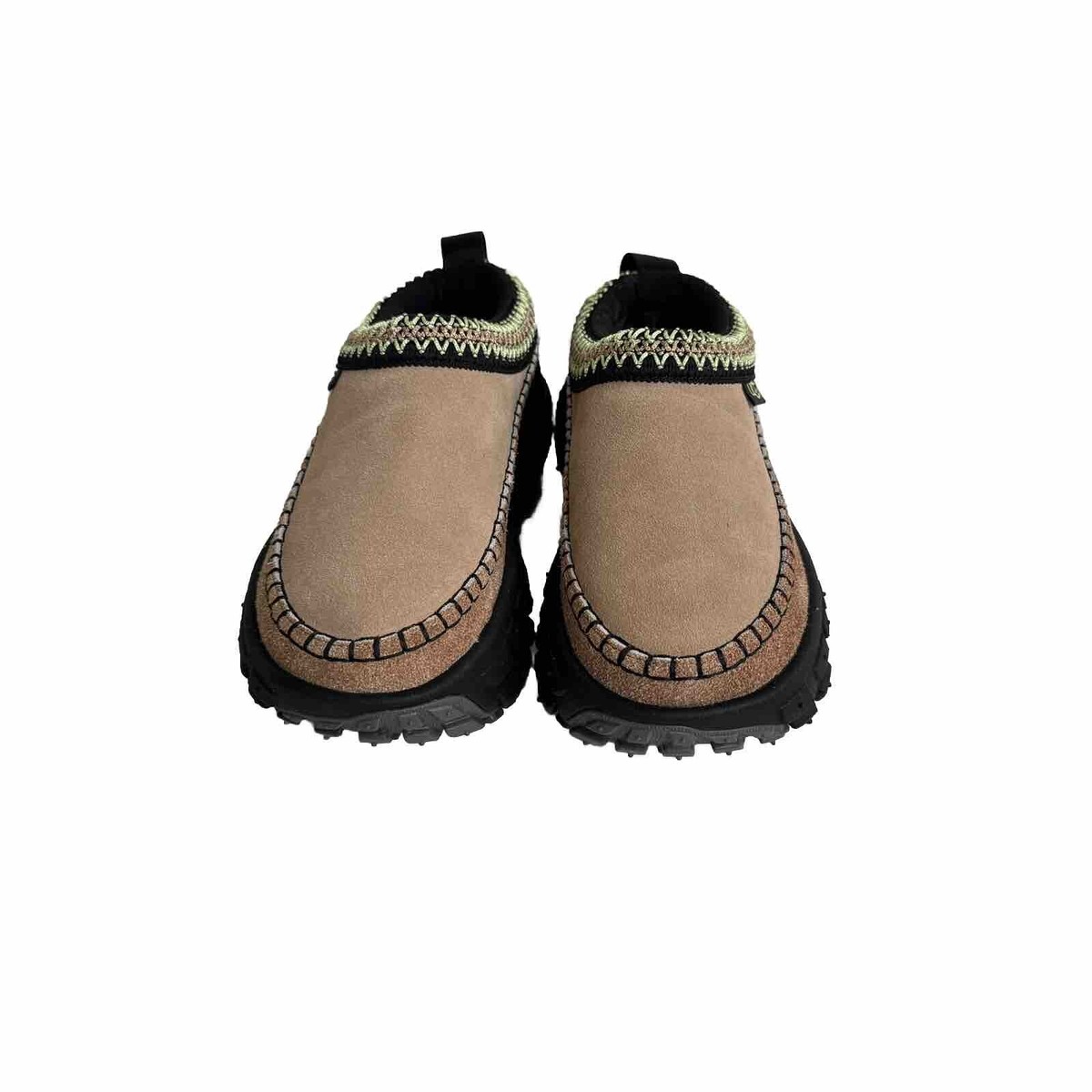 UGG ALL GENDER VENTURE DAZE SAND / BLACK SHOE MEN US 4/ WOMEN US 5