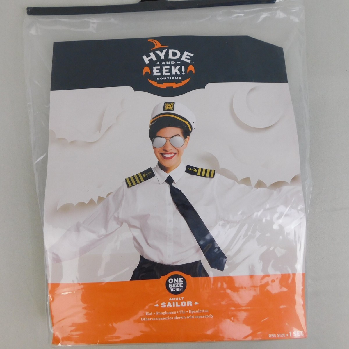 専用セット Adult Sailor Captain Halloween Costume Accessory Kit Hyde & EEK