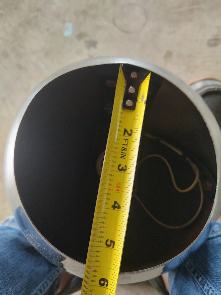 vintage mcm mid century modern chrome track eyeball lightolier light - Image 4 of 4