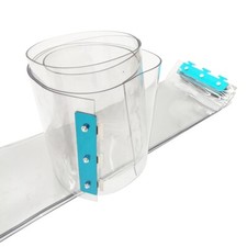 Commercial Walk In Cooler Door Vinyl Strip Curtain Kit 42" x 84" Warm Home