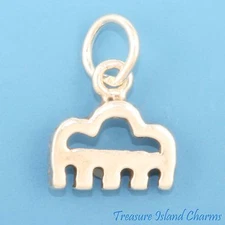 Petroglyph Cloud and Rain Native American Rock Carving 925 Sterling Silver Charm