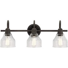 Kichler 45973OZ Avery 3 Light 24" Wide Vanity Light, Olde Bronze