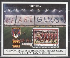 Grenade - Feuilles Yvert 333 ** MNH Football