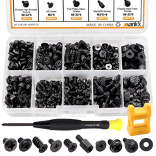 400Pcs PC Computer Screws Kit Motherboard Standoffs Case Fan SSD CD-ROM Set