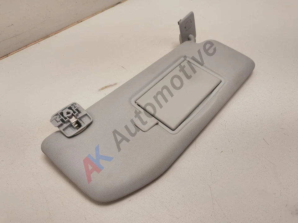 Vauxhall Corsa F 19-24 Sun Visor Right Drivers Offside Grey - Image 3 of 4