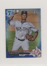 2017 Bowman Chrome Minis 70th Anniversary Logo Refractor 12/70 Albert Abreu 0e3
