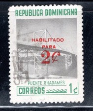 DOMINICAN REPUBLIC  STAMPS OVERPRINT USED LOT 603CF