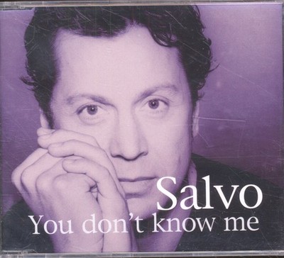 Salvo You Don't Know Me CD UK Cosmic 2002 b/w Another Round CDCS001