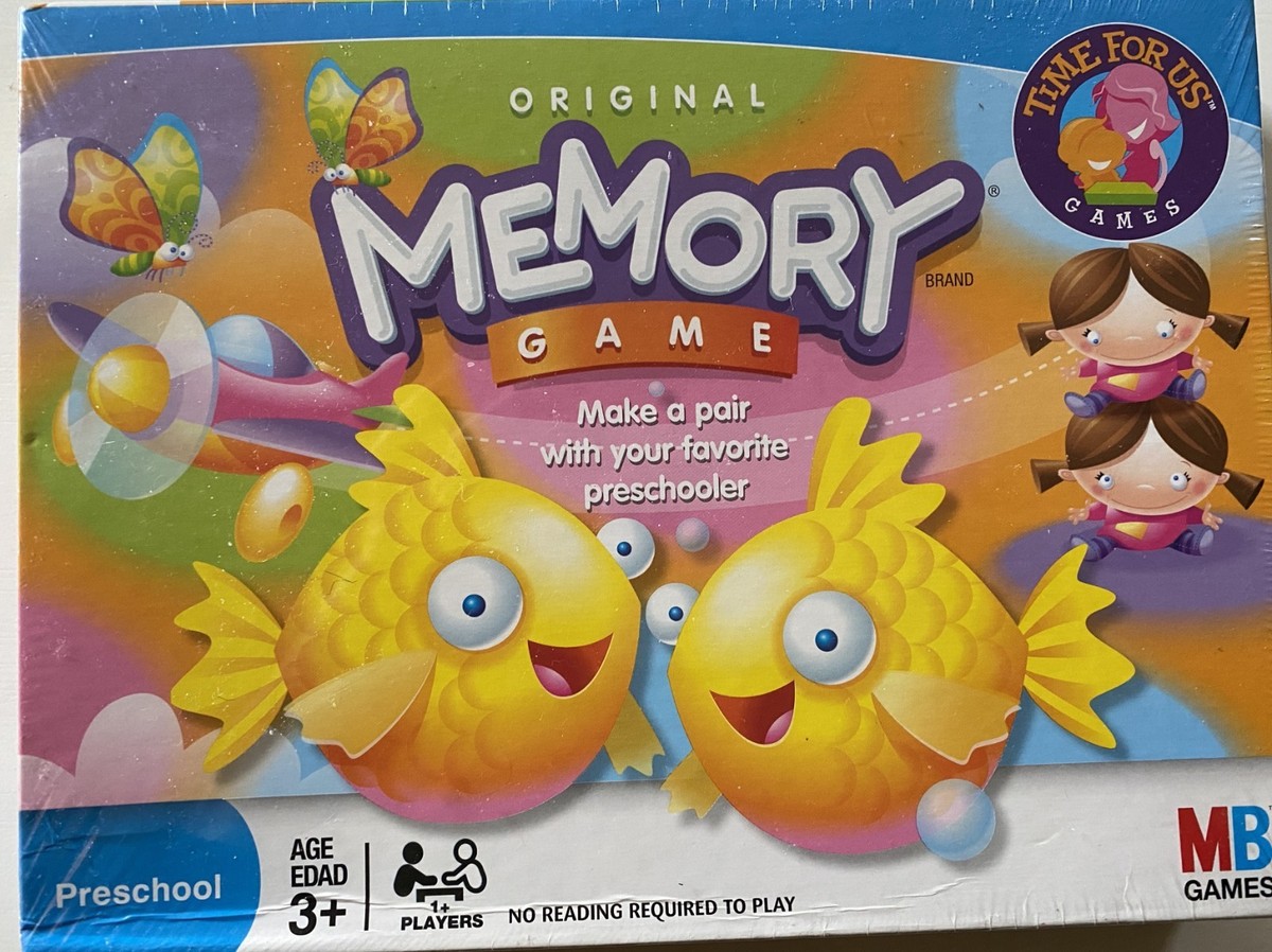 Milton Bradley Original Memory Game 1990 No 4664 for sale online