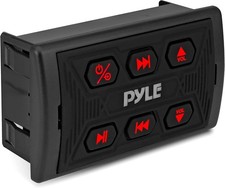 Pyle Car Wireless Bluetooth Audio Controller -Waterproof Rated Marine Receiver