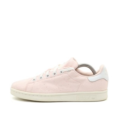 adidas Damen Stan Smith Schuh Rosa Canvas Low-Top Leichtgewichtig Sneaker EU 36