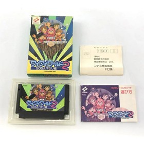 KONAMI WAI WAI WORLD 2 Nintendo Famicom Japan Import F/S FedEx DHL Tested