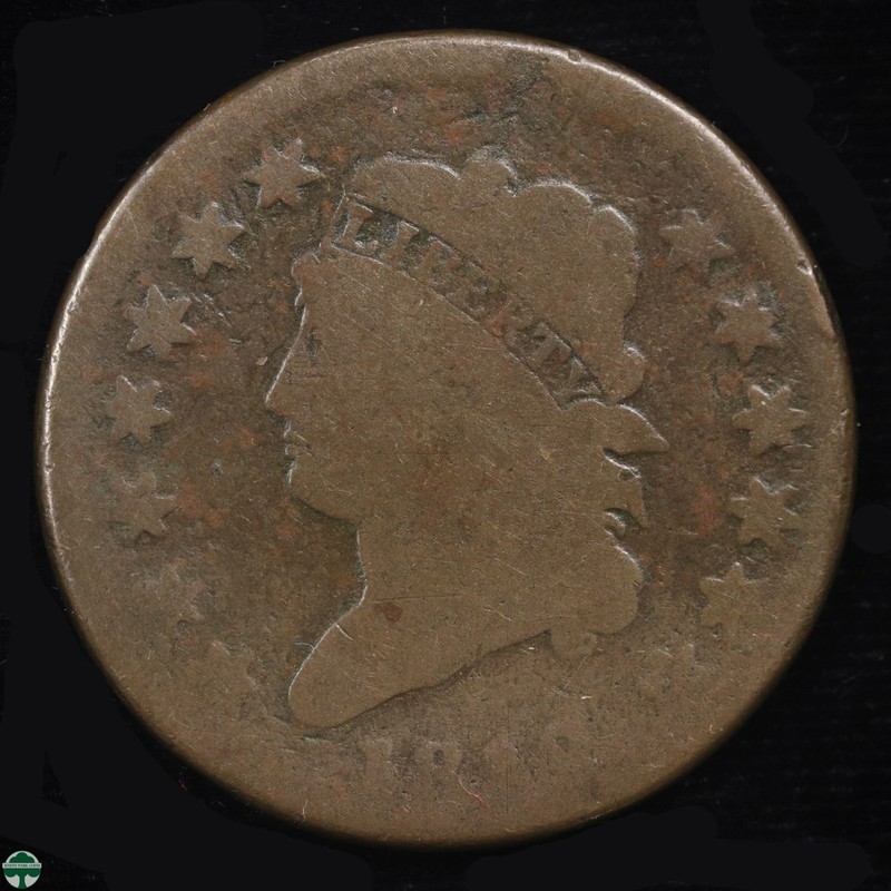 1813 Classic Head Large Cent - About Good Details