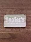 Johnson Matthey 1 oz Sooters Vintage Silver Bar Light Toning Non Poured