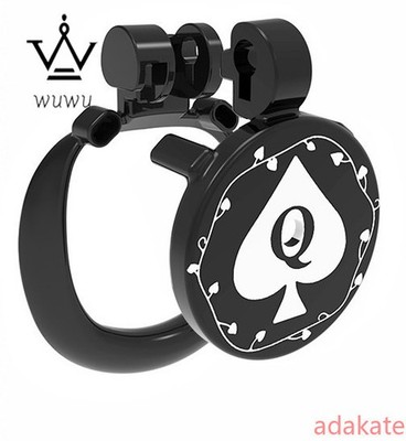 Sissy Male Chastity Cage Device CB Lock Ring SM Lower Body Prevent with 4 rings
