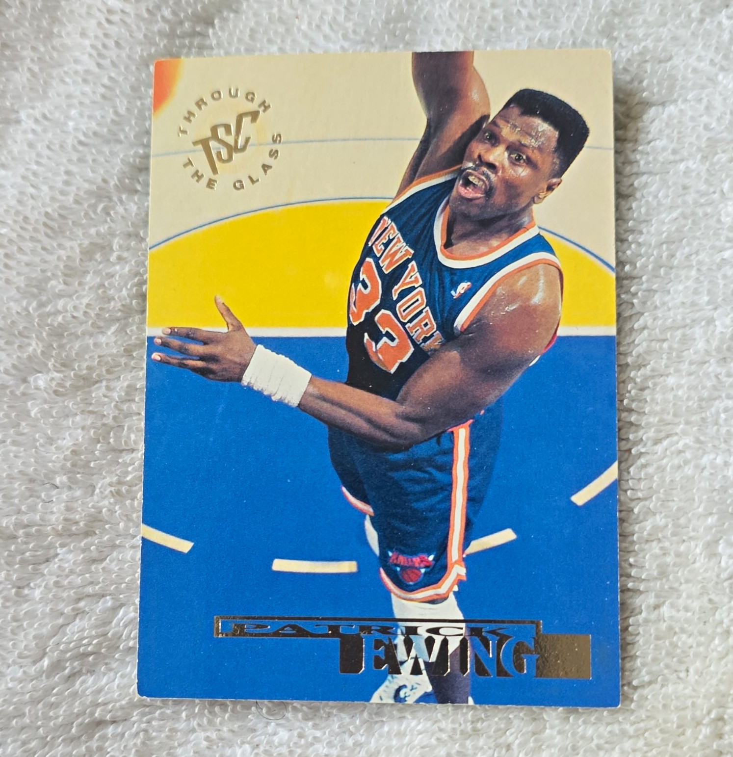 Topps 1994 Stadium Club Patrick Ewing New York Knicks #2 Base Set NBA Card