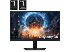 New Samsung 27" Odyssey G6 IPS (G60F) QHD 350Hz 1ms G-Sync Gaming Monitor