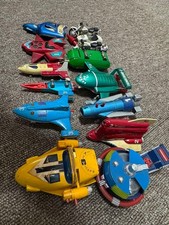 Vintage Tin Toy Vehicle Set 13 Pieces Rare Collection