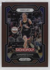 2024 Panini Prizm Monopoly WNBA Brown Prizm 117/249 Natasha Cloud #11 0a6