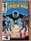 Vintage 80s Marvel Peter Parker Spectacular Spider-Man #98 Comic Book Black Cat