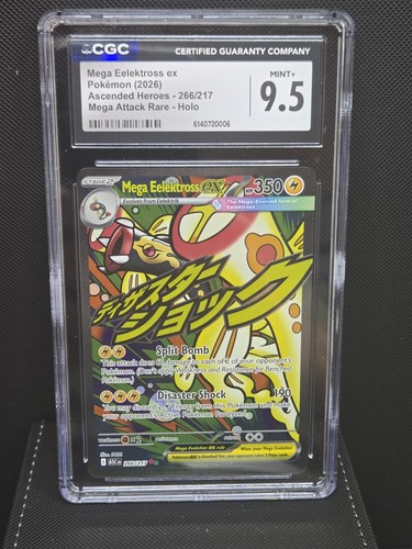 Mega Eelektross ex graded CGC 9.5 for sale on eBay