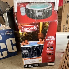 Coleman SaluSpa Hollywood AirJet Inflatable Hot Tub 4-6 Person 140