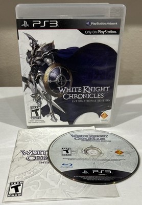 White Knight Chronicles International Edition PS3 (Sony PlayStation 3, 2010) CIB