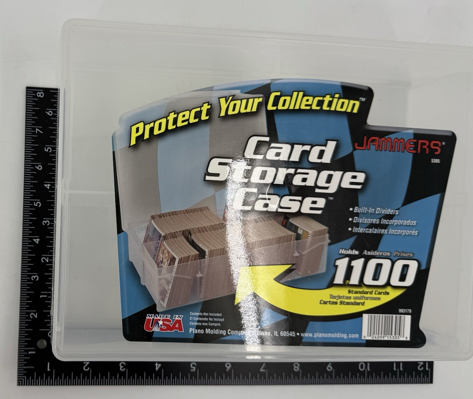 Plano Jammers Jumbo Card Storage Case Original Holds 1100 Cards NWT