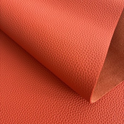 2,0 mm dicke orange vollnarbige italienische 100 % echtes Kalbsleder Blätter