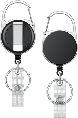 Uniclife 2 Pack Einziehbare Badge Reel Für Ausweishalter Heavy Duty Einziehbare 