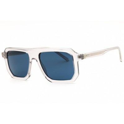 Hugo Men's Sunglasses Rectangular Grey Plastic Full Rim Frame HG 1312/S KB7
